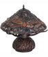 17" High Dragonfly Agata Table Lamp