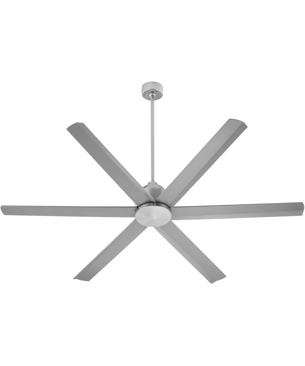 80" Titus Ceiling Fan Satin Nickel