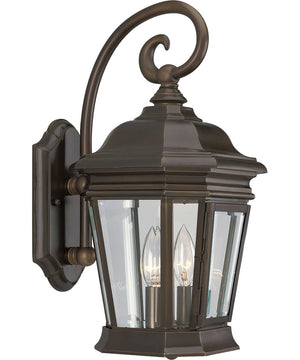 Crawford 2-Light Wall Lantern Oil Rubbed Bronze