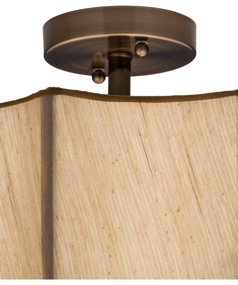 22"W Arevik Semi-Flushmount