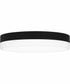 Weldin Small Flush Mount Matte Black White