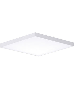 Trim 15.5 inch SQ LED Flush Mount 3000K White
