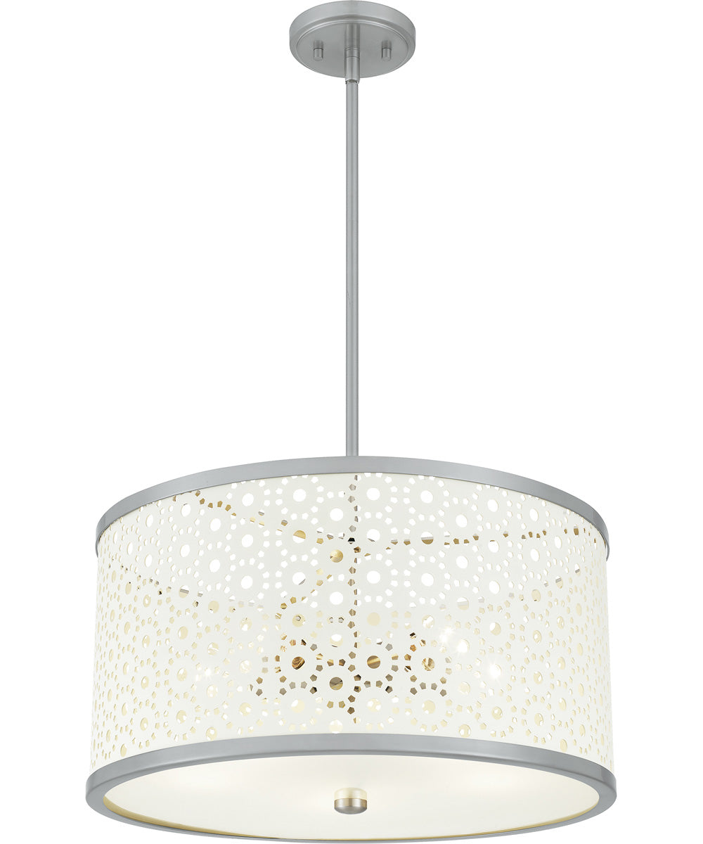 Emmeline 5-light Pendant Brushed Nickel