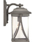 Abbott 1-Light Medium Wall Lantern Antique Pewter
