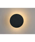 Z-2020 LED 1-Light Modern Style indoor/Outdoor Wall Light Textured Black