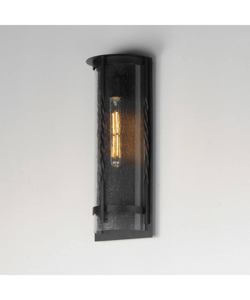 Foundry 1-Light Outdoor Wall Sconce Black