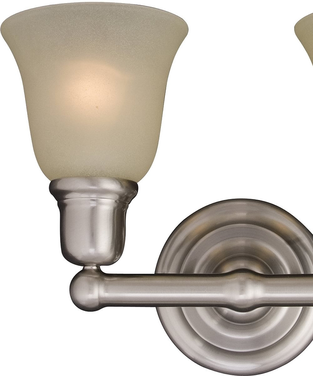 Maxim Bel Air 2-Light Bathroom Vanity Satin Nickel 11087SVSN