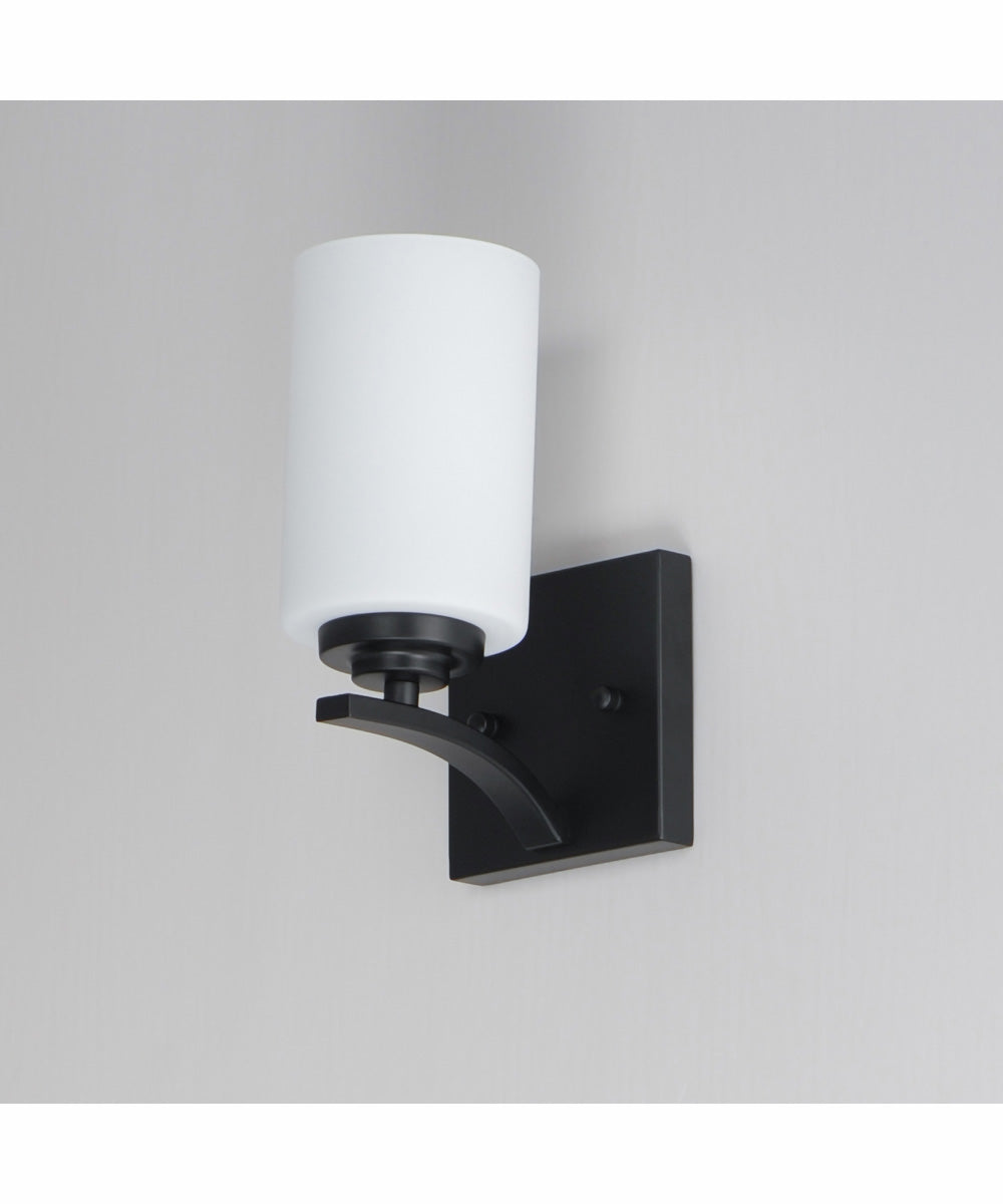 Deven 1-Light Wall Sconce Black