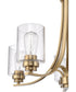 Bolden 5-Light Chandelier Satin Brass