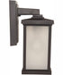 Resilience Lanterns 1-Light Outdoor Wall Lantern Bronze