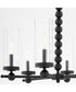 Tamara Day's Lee Boulevard 6-light Chandelier Matte Black