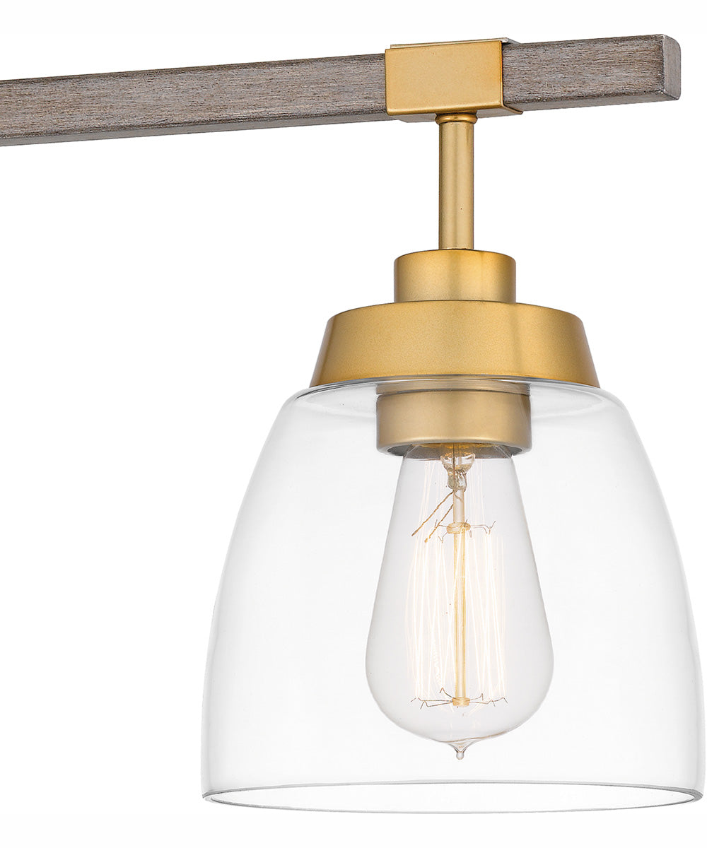 Burkett Medium 4-light Island Light Light Gold