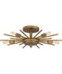Quoizel Semi-Flush Mount Extra Large 5-light Semi Flush Mount Weathered Brass