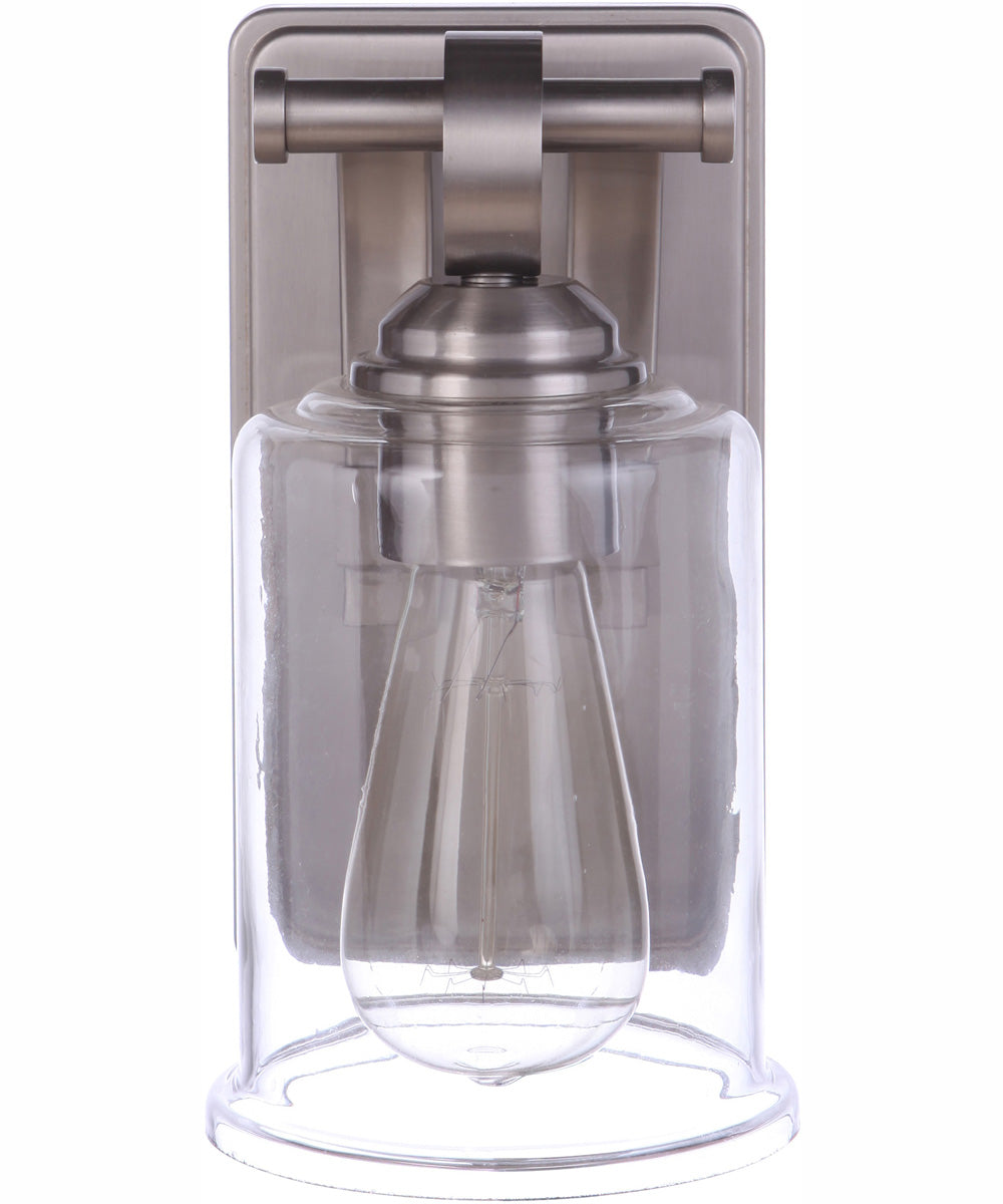 Romero 1-Light Wall Sconce Brushed Polished Nickel