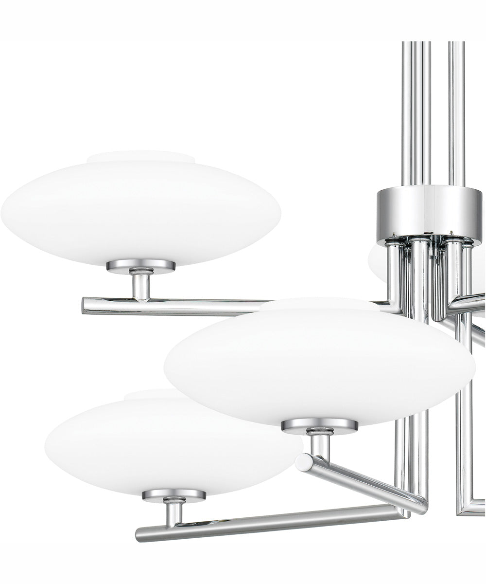 Quoizel Chandelier 6-light Chandelier Polished Chrome