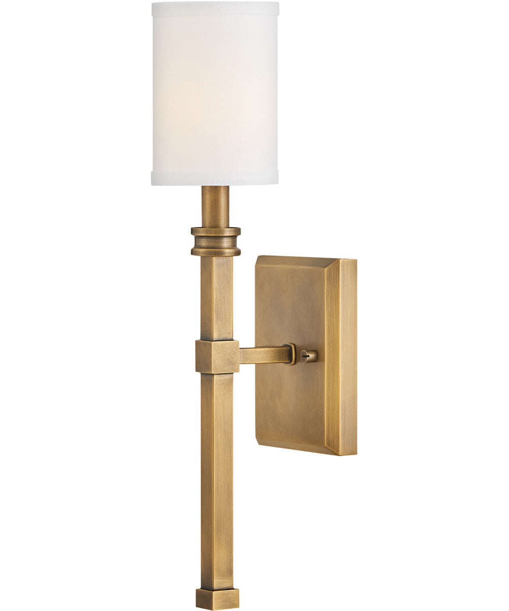 Moore 1-Light Medium Sconce in Heritage Brass
