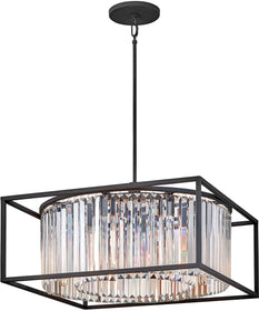 Giada 8-Light Medium Convertible Drum in Black