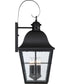 Millhouse Extra Large 4-light Outdoor Wall Light Mystic Black