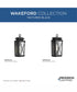 Wakeford 1-Light Transitional Outdoor Small Wall Lantern Textured Black