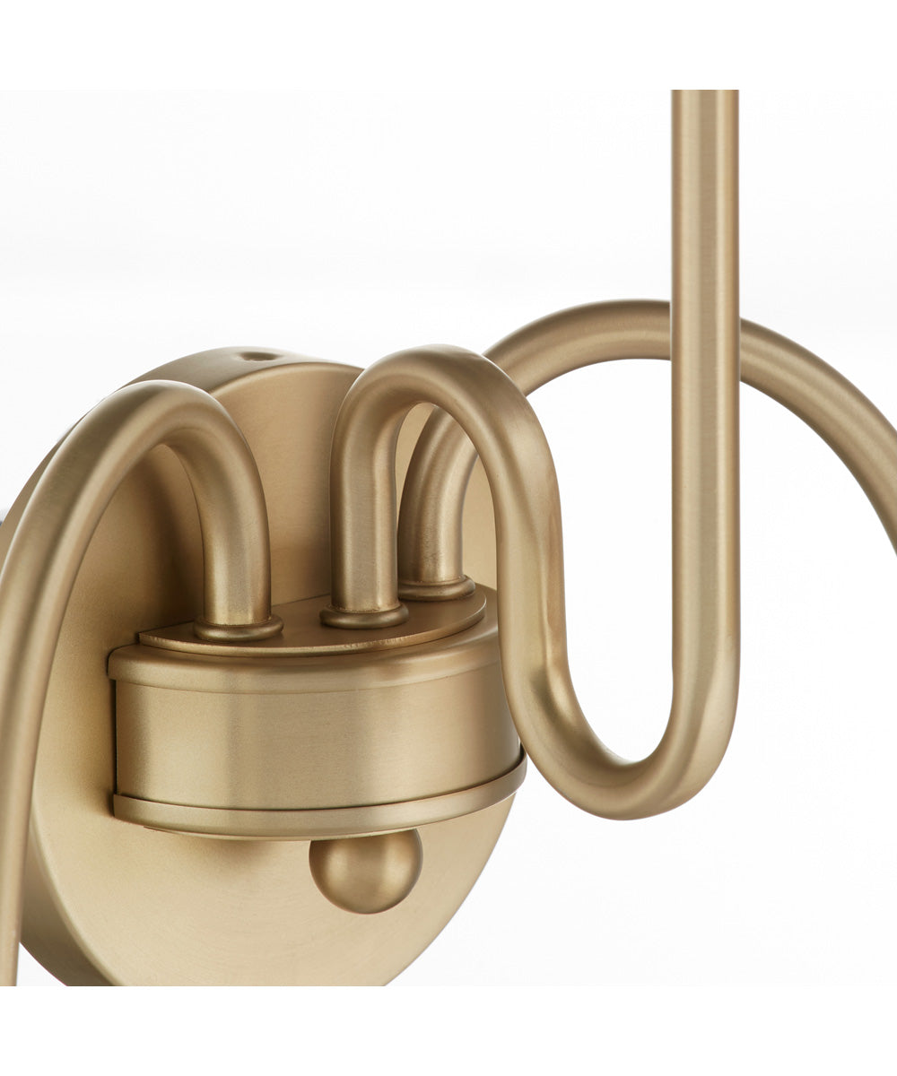 Tamara Day's Charlotte 3-light Wall Mount Light Fixture Aged Brass