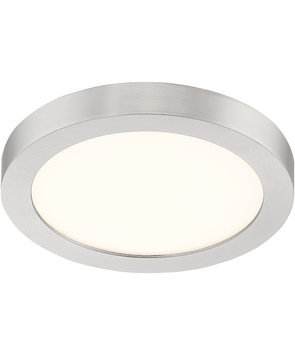 Outskirts  Flush Mount Brushed Nickel