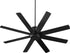 60"W Proxima Ceiling Fan Noir