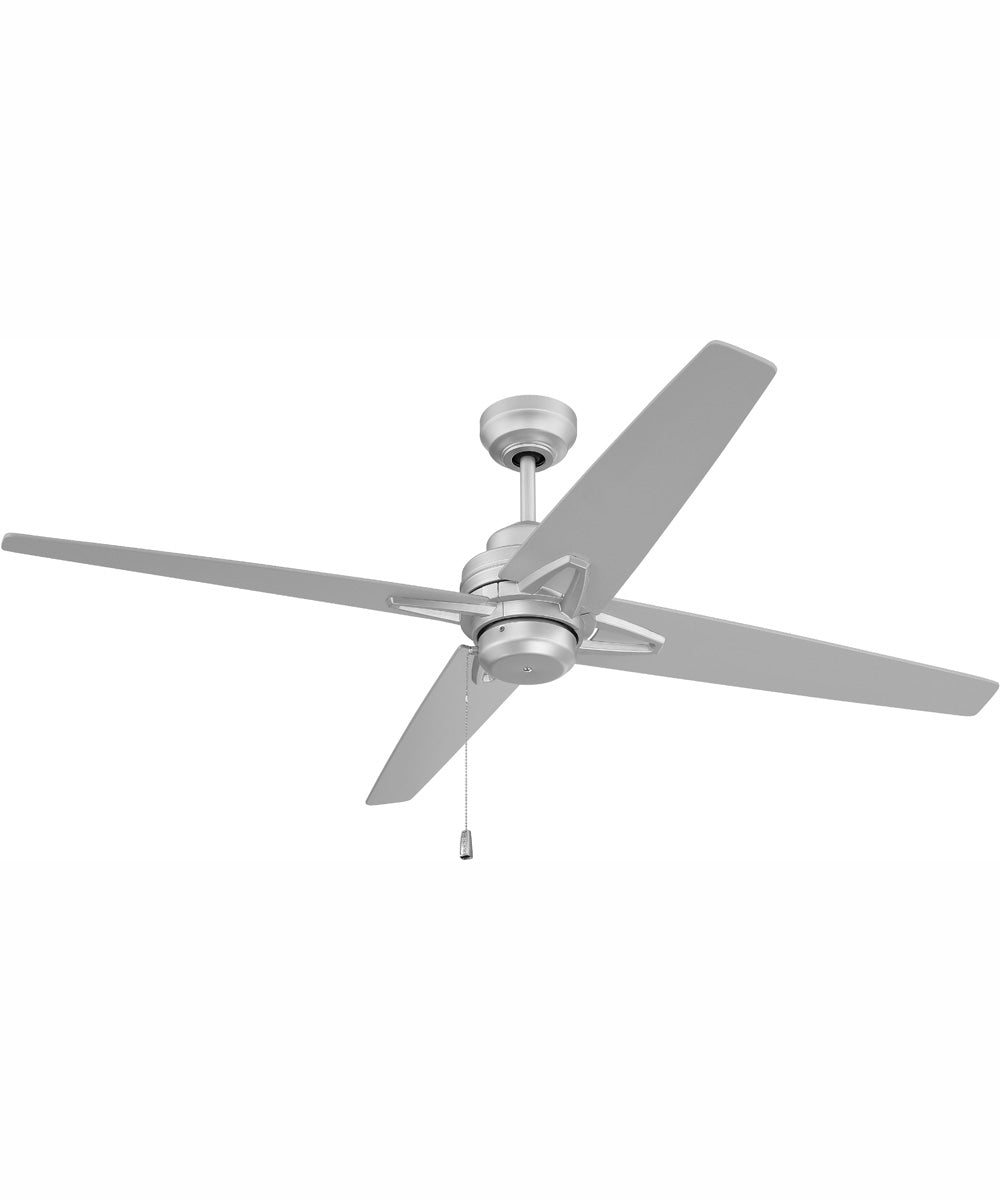 52" Maddie Indoor/Outdoor Ceiling Fan Painted Nickel