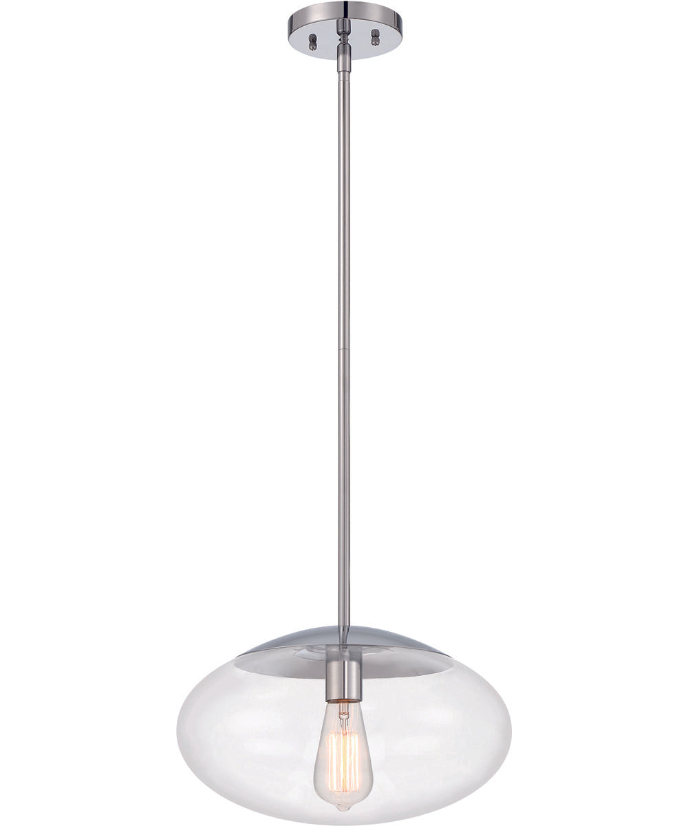 Gaze 1-Light Pendant Chrome
