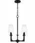 Hough 4-light Chandelier Mystic Black