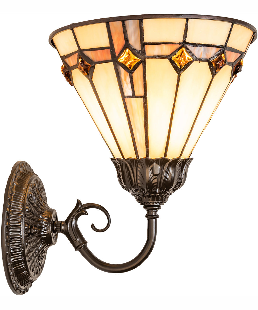 8" Wide Belvidere Wall Sconce