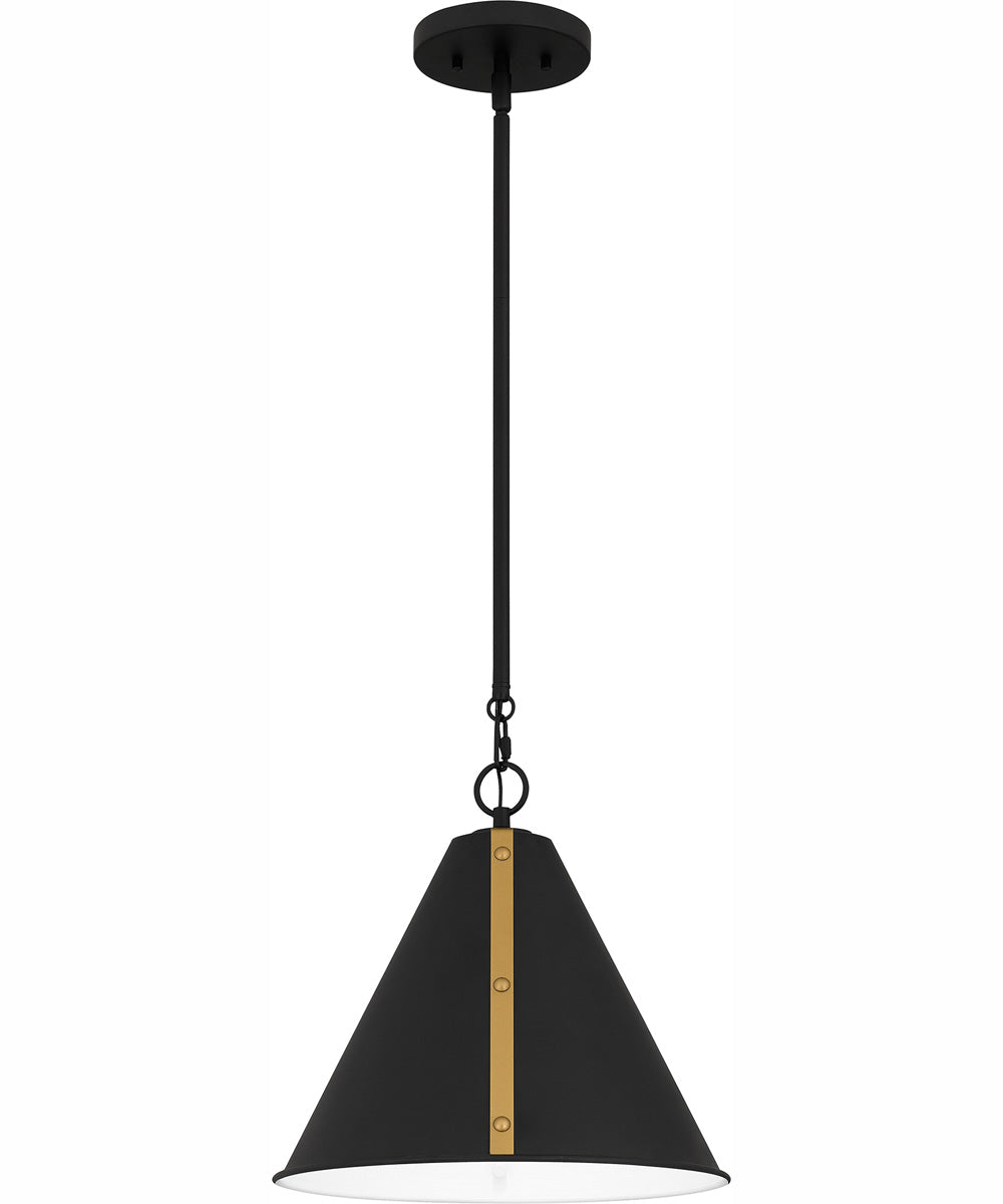 Quoizel Piccolo Pendant 1-light Mini Pendant Matte Black