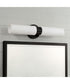 Theo 2-Light Sconce Matte Black