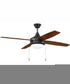 52" Phaze 4 Blade 2-Light Ceiling Fan Espresso