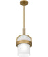 Quoizel Piccolo Pendant Small 1-light Mini Pendant Aged Brass