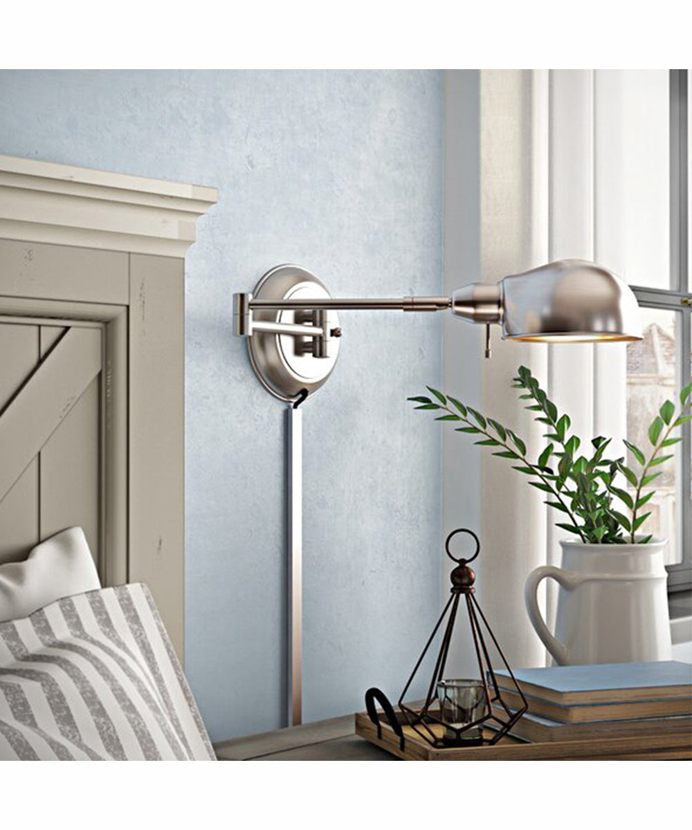 Rizzo 1-Light Swing-Arm Wall Lamp Ps