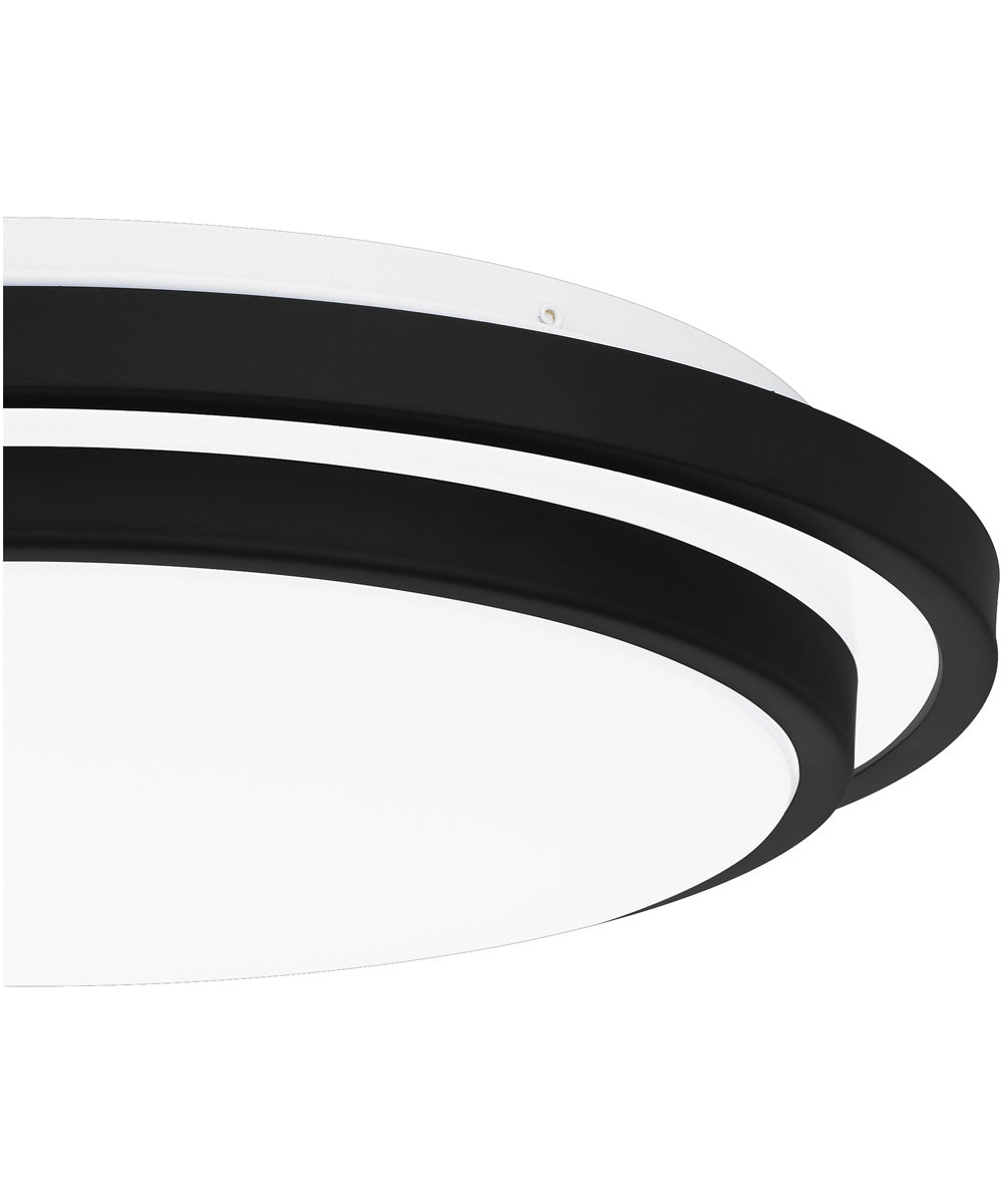 Irving  Semi Flush Mount Matte Black