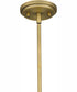 Quoizel Pendant 1-light Pendant Aged Brass