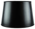 16"W x 11"H Black Parchment Gold-Lined Floor Lampshade
