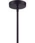 Chicago 1-Light Mini Pendant Flat Black