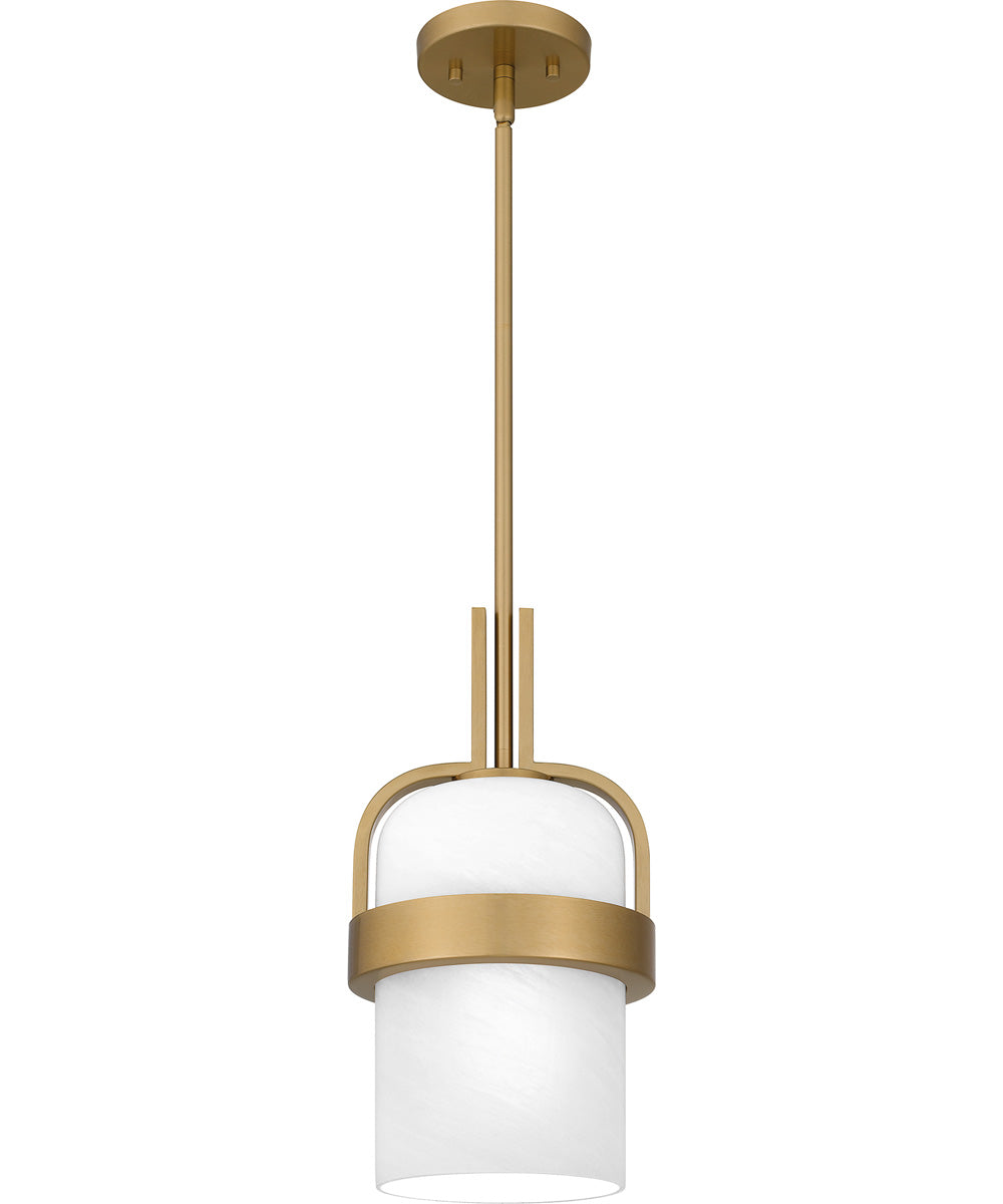 Quoizel Piccolo Pendant Small 1-light Mini Pendant Aged Brass