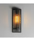 Foundry 1-Light Outdoor Wall Sconce Black