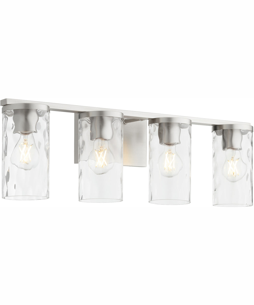 Steinway 4-light Bath Vanity Light Satin Nickel