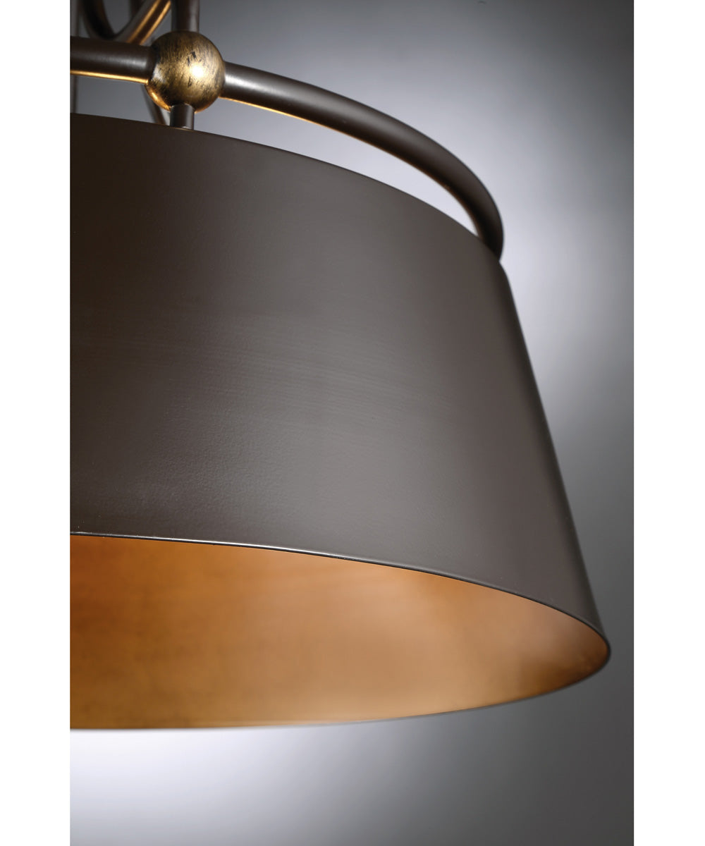 Fairview 3-light Pendant Western Bronze