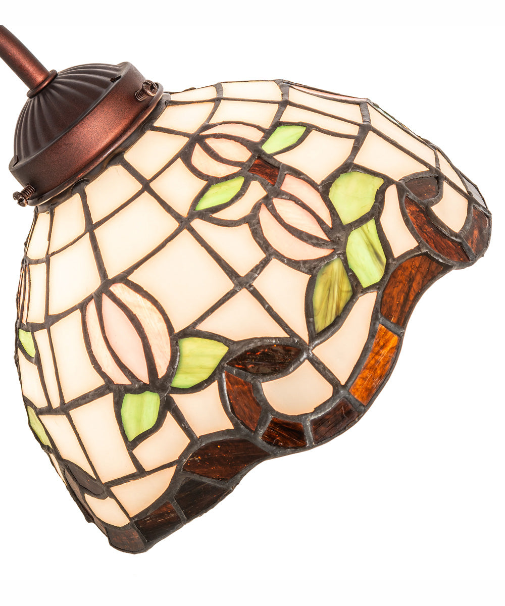 18" High Roseborder Desk Lamp