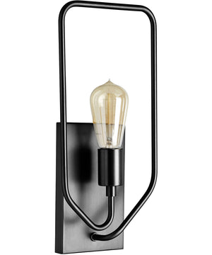 Howe 1-light Wall Mount Light Fixture Textured Black