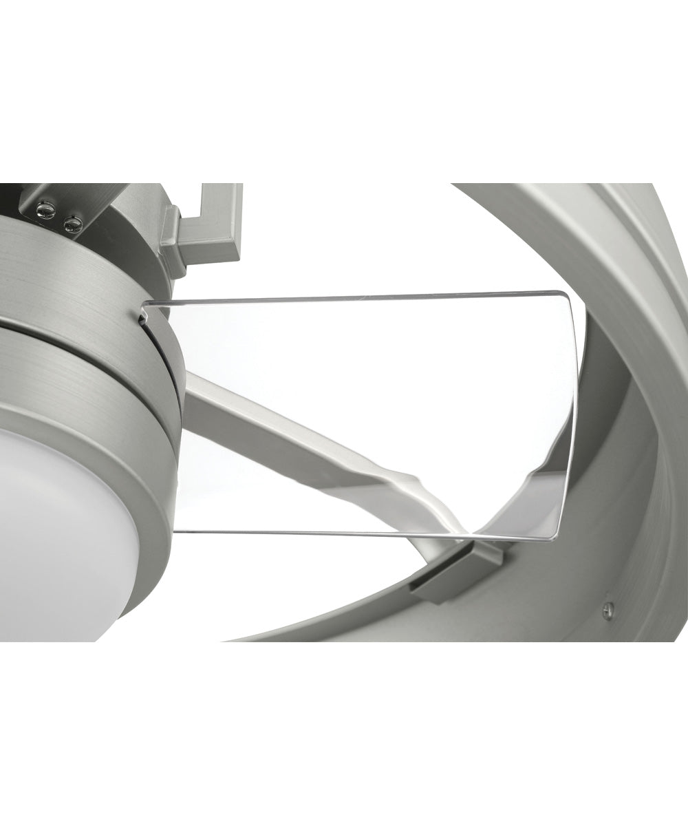 Taylor 24" 1-Light Ceiling Fan (Blades Included) Painted Nickel