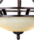 Maxim Manor 3-Light Inverted Bowl Pendant Oil Rubbed Bronze 12202FIOI