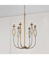 Cohen 6-Light Chandelier Mystic Luster