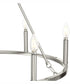 Gilliam 6-Light New Traditional Chandelier Brushed Nickel
