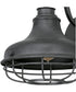 Saluda Large 1-light Outdoor Wall Light Distressed Iron